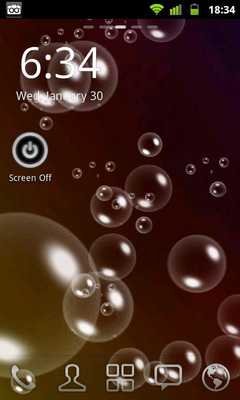 Emulate Android APK Demon Bubbles LWP Lite Free