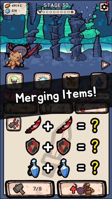 Emulate iPhone app Demon RPG using MyAndroid