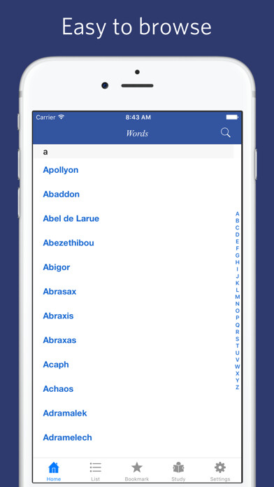 Emulate iPhone app Demons and Demonology Encyclopedia using MyAndroid Emulate iPhone app Demons and Demonology Encyclopedia using MyAndroid