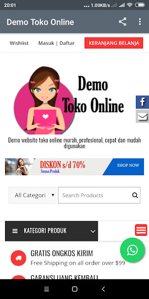 Run android online APK Demo Toko Online from MyAndroid or emulate Demo Toko Online using MyAndroid Run android online APK Demo Toko Online from MyAndroid or emulate Demo Toko Online using MyAndroid