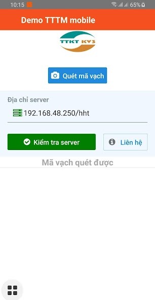 Run android online APK Demo TTTM Mobile from MyAndroid or emulate Demo TTTM Mobile using MyAndroid