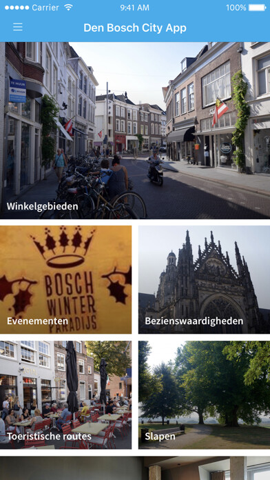 Emulate iPhone app Den Bosch City App using MyAndroid