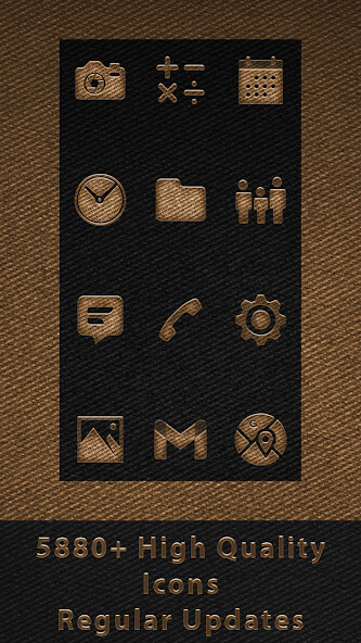 Run android online APK Denim Brown Jeans Icons from MyAndroid or emulate Denim Brown Jeans Icons using MyAndroid