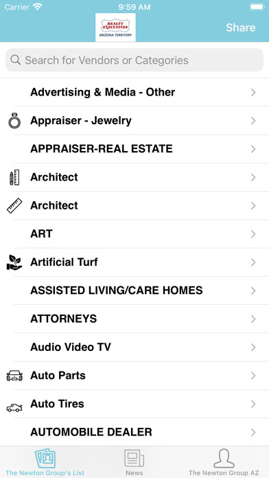Emulate iPhone app Denise Newton Referrals using MyAndroid Emulate iPhone app Denise Newton Referrals using MyAndroid