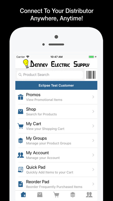 Emulate iPhone app Denney Electric Delaware using MyAndroid Emulate iPhone app Denney Electric Delaware using MyAndroid