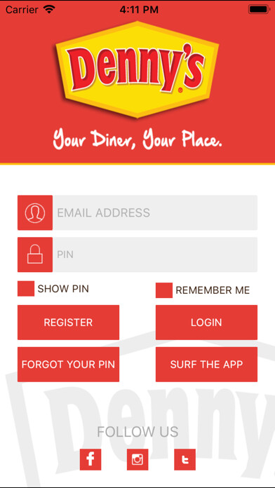 Emulate iPhone app Denny’s UAE Rewards using MyAndroid Emulate iPhone app Denny’s UAE Rewards using MyAndroid
