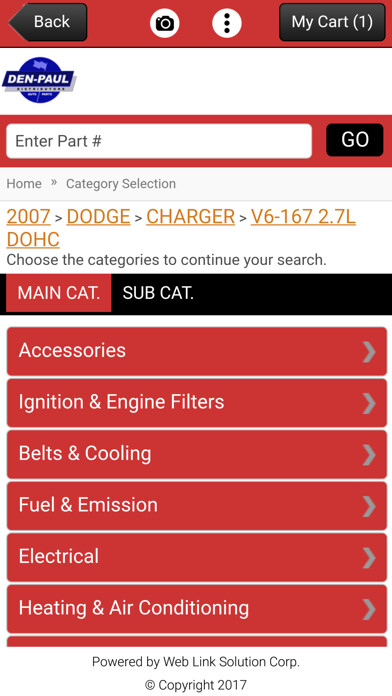 Emulate iPhone app Den Paul VIN & UPC Scanner using MyAndroid