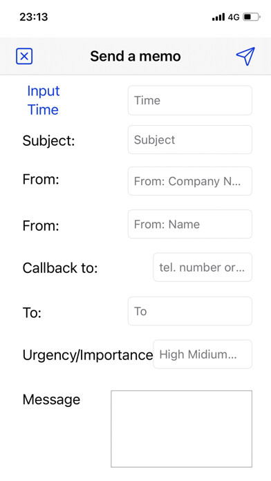 Emulate iPhone app Denso - Send a Memo using MyAndroid Emulate iPhone app Denso - Send a Memo using MyAndroid