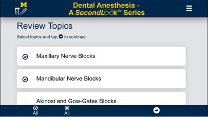 Emulate iPhone app Dental Anesthesia-SecondLook using MyAndroid Emulate iPhone app Dental Anesthesia-SecondLook using MyAndroid
