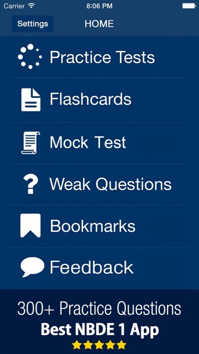 Emulate iPhone app Dental Board 1 Exam Prep 2018 using MyAndroid Emulate iPhone app Dental Board 1 Exam Prep 2018 using MyAndroid