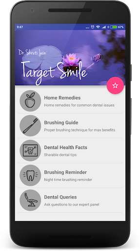 Emulate Android APK Dental Care - Target Smile