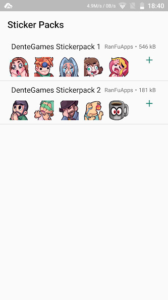 Run android online APK DenteGames Stickers from MyAndroid or emulate DenteGames Stickers using MyAndroid