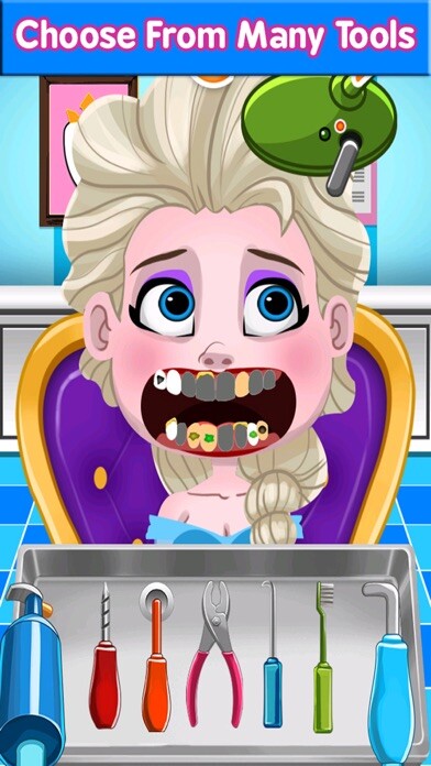 Emulate iPhone app Dentist Princess Teeth Care using MyAndroid Emulate iPhone app Dentist Princess Teeth Care using MyAndroid