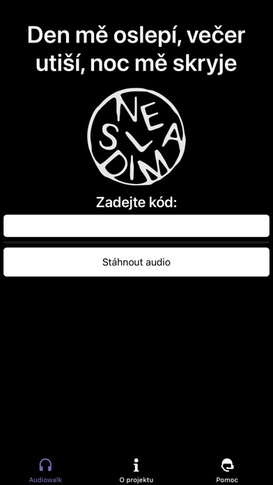 Emulate iPhone app Den večer noc using MyAndroid