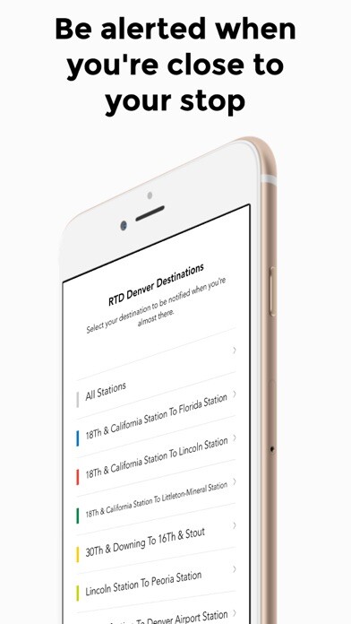 Emulate iPhone app Denver Destinations - Arrive using MyAndroid