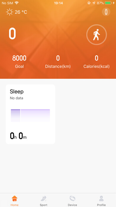 Emulate iPhone app DENVER FIT 2 using MyAndroid