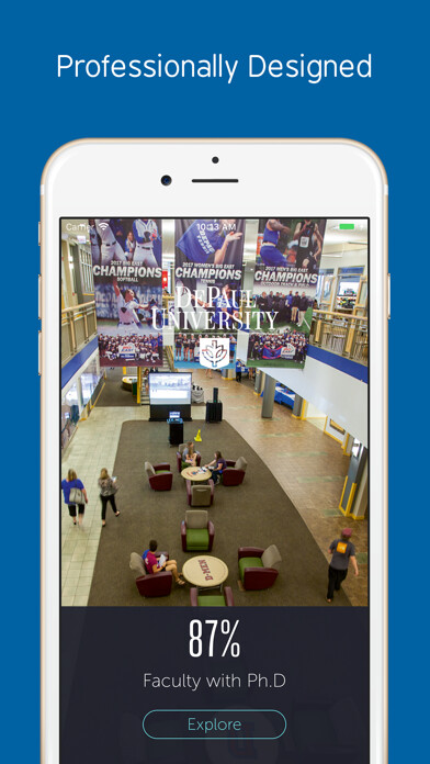 Emulate iPhone app DePaul University App using MyAndroid Emulate iPhone app DePaul University App using MyAndroid