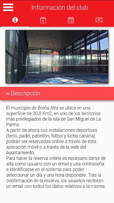 Emulate iPhone app Deportes Breña Alta using MyAndroid Emulate iPhone app Deportes Breña Alta using MyAndroid