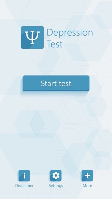 Emulate iPhone app Depression Test - Am I Depressed Personality Test using MyAndroid Emulate iPhone app Depression Test - Am I Depressed Personality Test using MyAndroid