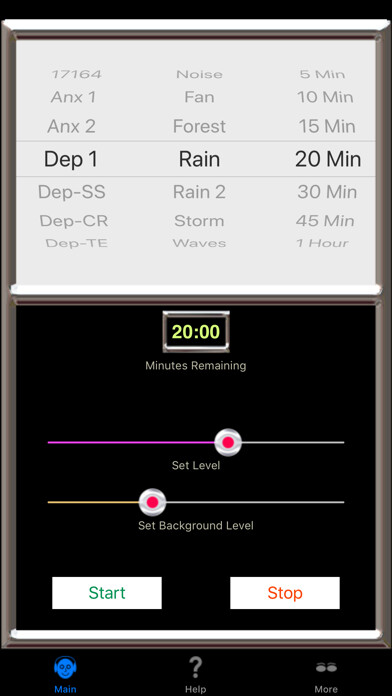Emulate iPhone app Depression ZX using MyAndroid