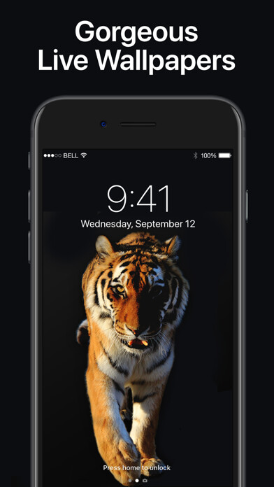 Emulate iPhone app Depth Wallpaper & Live Effect using MyAndroid