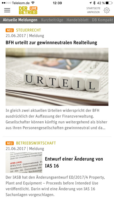 Emulate iPhone app DER BETRIEB Live using MyAndroid