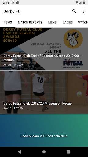 Run android online APK Derby Futsal Club App from MyAndroid or emulate Derby Futsal Club App using MyAndroid