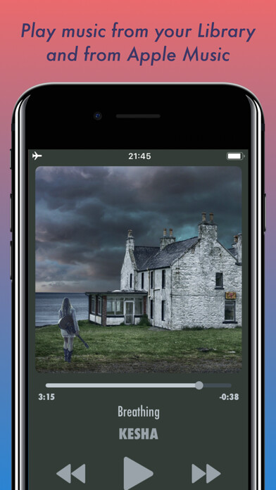 Emulate iPhone app Derecom Music Player using MyAndroid