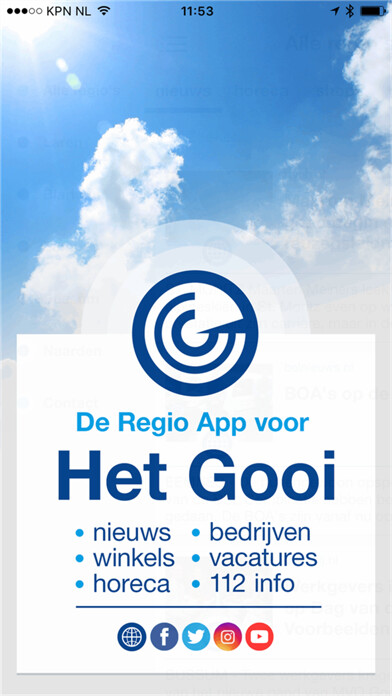 Emulate iPhone app De Regio App voor Het Gooi using MyAndroid Emulate iPhone app De Regio App voor Het Gooi using MyAndroid