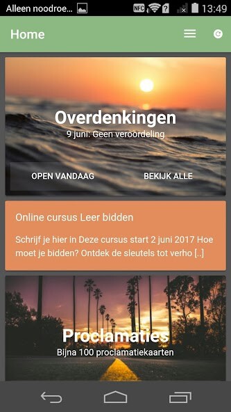 Run android online APK Derek Prince Ministries NL App from MyAndroid or emulate Derek Prince Ministries NL App using MyAndroid