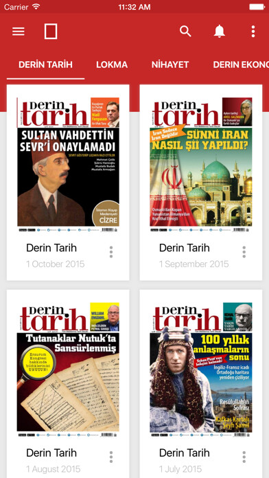 Emulate iPhone app Dergi Kapak using MyAndroid Emulate iPhone app Dergi Kapak using MyAndroid