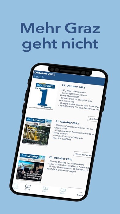 Emulate iPhone app der Grazer E-Paper Zeitung using MyAndroid Emulate iPhone app der Grazer E-Paper Zeitung using MyAndroid