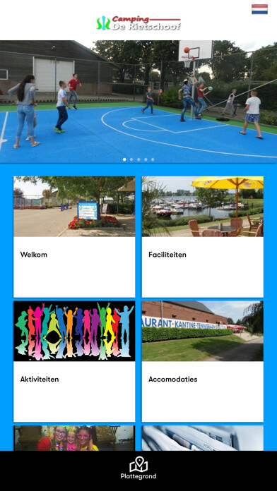 Emulate iPhone app De Rietschoof using MyAndroid