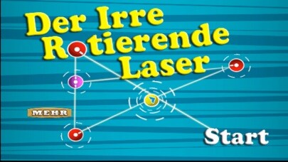 Emulate iPhone app Der Irre Rotierende Laser LT using MyAndroid