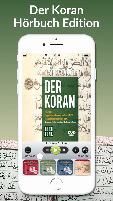 Emulate iPhone app Der Koran - Hörbuch Edition using MyAndroid Emulate iPhone app Der Koran - Hörbuch Edition using MyAndroid