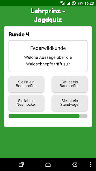 Run android online APK Der Lehrprinz - Jagdquiz from MyAndroid or emulate Der Lehrprinz - Jagdquiz using MyAndroid