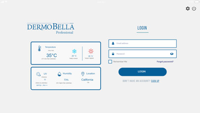 Emulate iPhone app DermoBella Hair 2 EVO using MyAndroid
