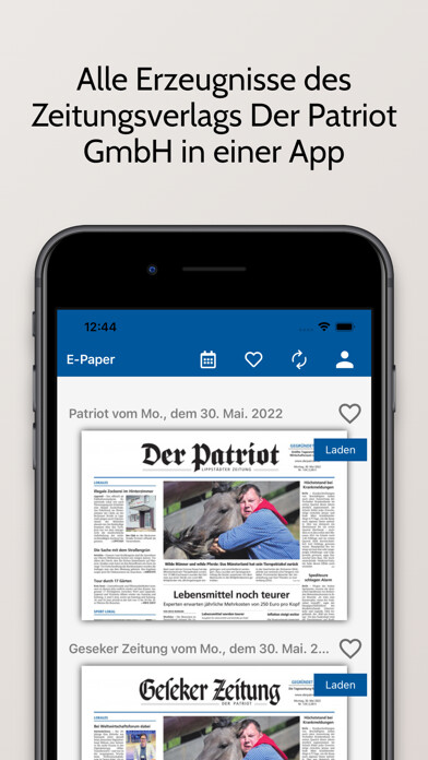 Emulate iPhone app Der Patriot Lippstadt using MyAndroid Emulate iPhone app Der Patriot Lippstadt using MyAndroid