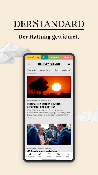Run android online APK DER STANDARD News from MyAndroid or emulate DER STANDARD News using MyAndroid
