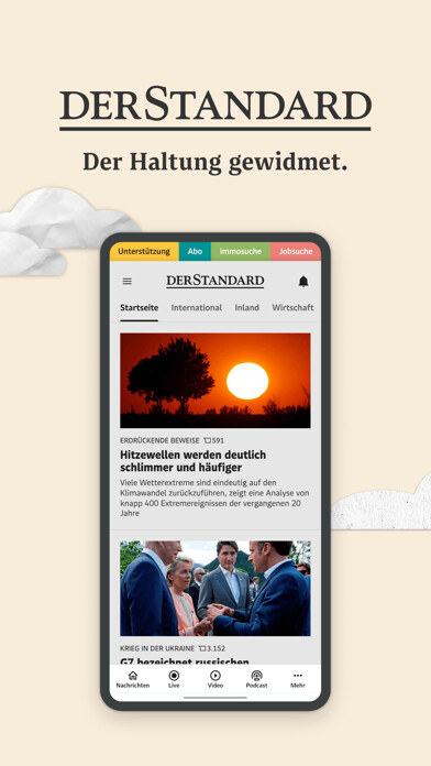 Emulate iPhone app DER STANDARD using MyAndroid Emulate iPhone app DER STANDARD using MyAndroid