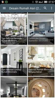 Emulate Android APK Desain Rumah Asri