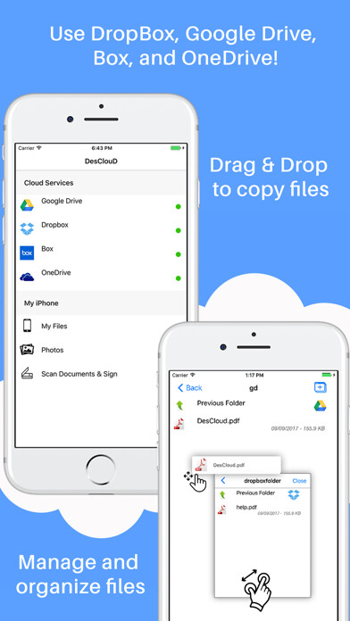 Emulate iPhone app DesClouD using MyAndroid