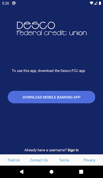 Run android online APK Desco MyCard from MyAndroid or emulate Desco MyCard using MyAndroid