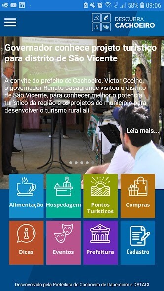 Run android online APK Descubra Cachoeiro from MyAndroid or emulate Descubra Cachoeiro using MyAndroid