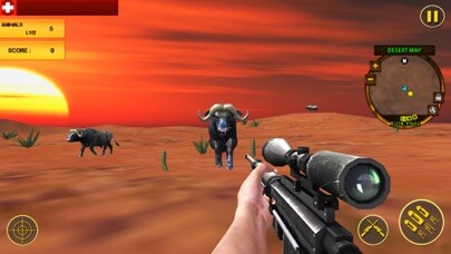 Emulate iPhone app Desert Animal Shooting 18 Pro using MyAndroid