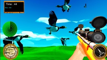 Emulate iPhone app Desert Birds Sniper Hunter using MyAndroid