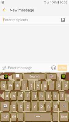 Emulate Android APK Desert Camo Keyboard