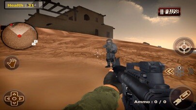 Emulate iPhone app Desert Commando Fight 2017 using MyAndroid Emulate iPhone app Desert Commando Fight 2017 using MyAndroid