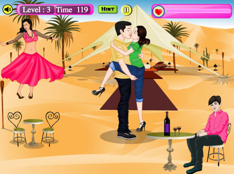 Run android online APK Desert Kissing Games for Girls from MyAndroid or emulate Desert Kissing Games for Girls using MyAndroid