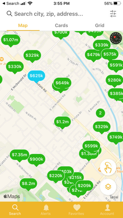 Emulate iPhone app Desert Mountain Homes using MyAndroid